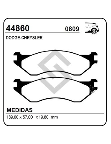 Im Past. Freno Tras. Dodge Ram 2500 / 3500 03/...