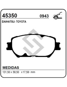 Im Past. Freno Del. Toyota Camry 00/... - Daihatsu Altis 00/...