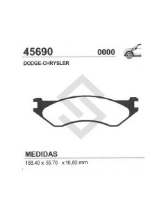 Im Past. Freno Del. Dodge B1500 / Ram 1500 94/98