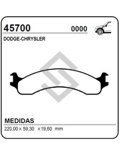 Im Past. Freno Del. Dodge Ram 2500 / Ram 3500 94/...
