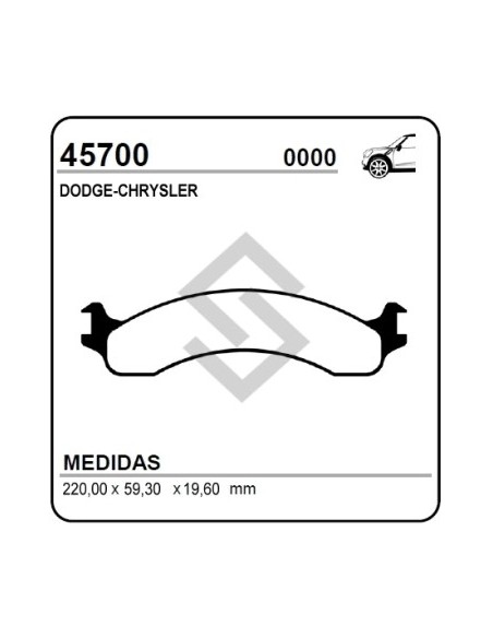 Im Past. Freno Del. Dodge Ram 2500 / Ram 3500 94/...