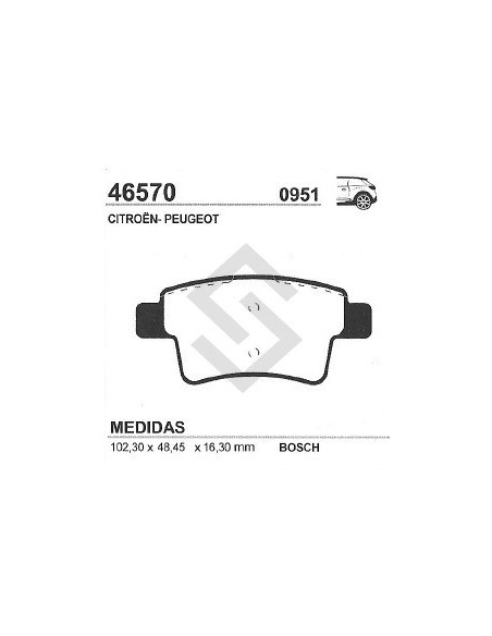 Pg Past. Freno Tras. P.408 11/... C4 Grand Picasso 07/...