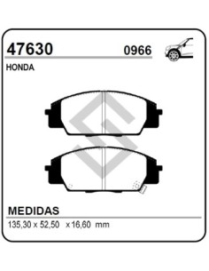 Im Past. Freno Del. New Civic 00/... Acura 00/...