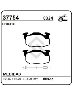 Rt Past. Freno Del. R.19 / R.11 / R.5 / R.9