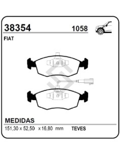 Ft Past. Freno Del. Stilo 1.8 Sp 07/... - Dualogic 10/...