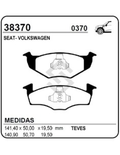 Vw Past. Freno Del. Golf / Polo 96/97 Disco Solido
