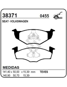 Vw Past. Freno Del. Fox 03/... / Polo 91/11 / Vento 98/09 Disco Ventilado