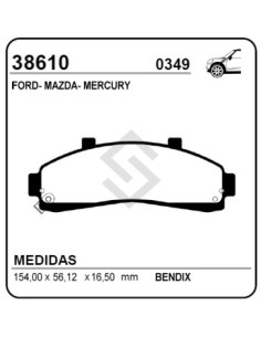 Fd Past. Freno Del. Explorer / Ranger