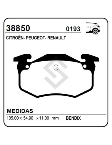 Pg Past. Freno Tras. P.306 / P.309 90/96
