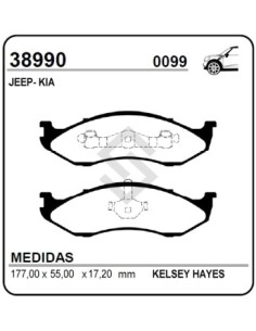 Im Past. Freno Del. Jeep Cherokee / Comanche / Grand Cherokee / Kia Carnival