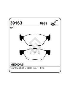 Ft Past. Freno Del. Marea 96/... Bravo/bravo 95/01
