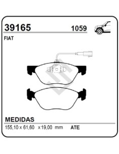 Ft Past. Freno Del. Bravo 1.8 16v  10/...