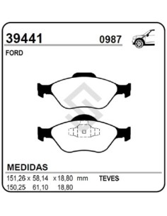 Fd Past. Freno Del. Ecosport 04/...