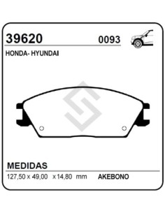 Im Past. Freno Del. Honda / Hyundai / Subaru