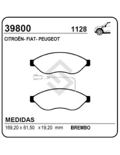 Vr Past.freno Del. Ducato 2.2 D/ Boxer 2.2hdi / Jumper - 06/...