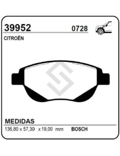 Ct Past. Freno Del. C4 05/...