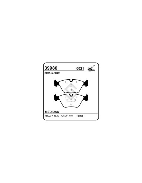 Im Past. Freno Del. Bmw Serie 5 / Serie 7 / M3 / M5 82/94