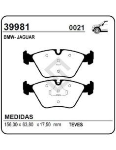 Im Past. Freno Del. Bmw Serie 5 / Serie 7 / M3 / M5 82/94 / Jaguar Xj