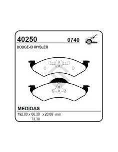 Im Past. Freno Del. Dodge-chrysler Dakota - Durango 00/02