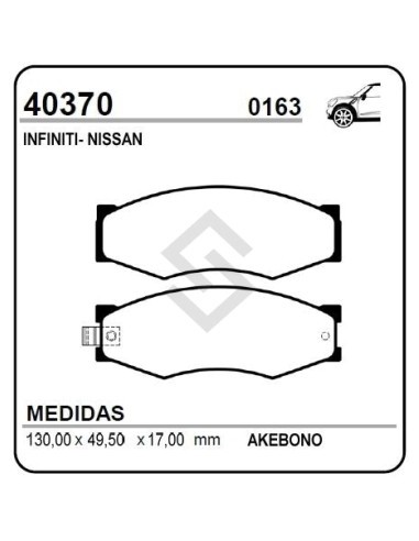 Vr Past. Freno Del. Nissan Pathfinder P.up 720 90/94