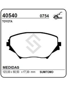 Im Past. Freno Del. Toyota Rav4  01/...