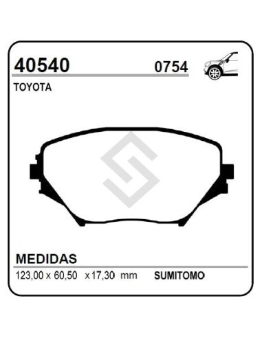 Im Past. Freno Del. Toyota Rav4  01/...