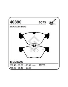 Im Past. Freno Del. M.benz E280 / E300 / E320 / E420  96/...