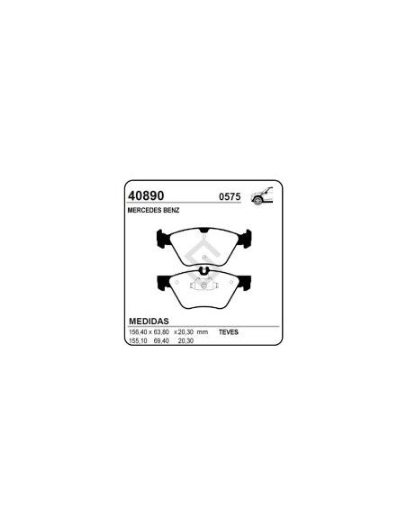 Im Past. Freno Del. M.benz E280 / E300 / E320 / E420  96/...