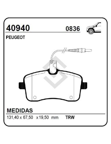 Pg Past. Freno Del. P.407 04/...