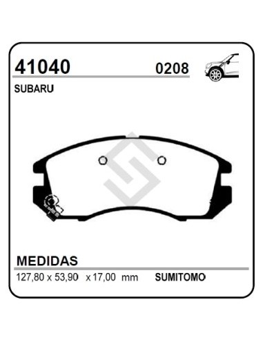 Im Past. Subaru Impreza - Legacy 90/94 Del.