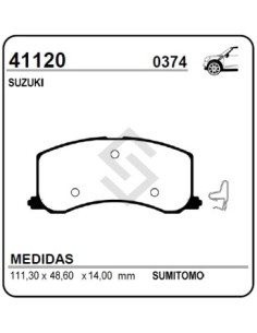 Im Past. Freno Del. Suzuki Baleno 1.3/1.6 16v 1.8