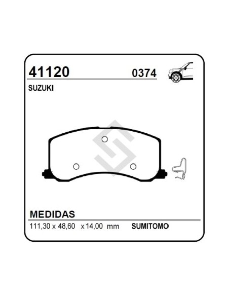 Im Past. Freno Del. Suzuki Baleno 1.3/1.6 16v 1.8