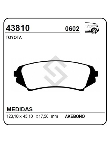 Im Past. Freno Tras. Toyota Lexus Lx470 98/...