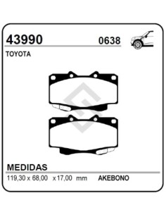 Im Past. Freno Del. Toyota Pick Up Tacoma 4x2 4x4 99/...