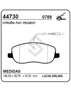Pg Past. Freno Del. Expert Hdi 04/... P.807 Hdi 02/... C8 02/...
