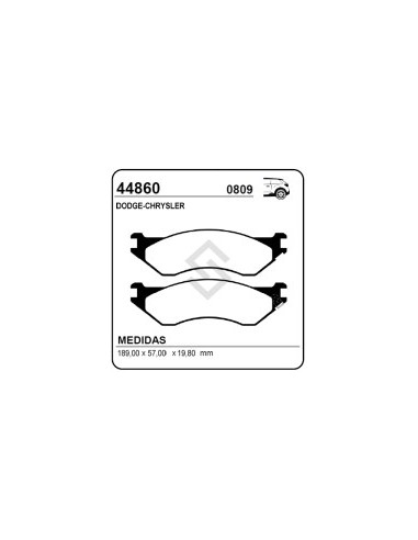 Im Past. Freno Tras. Dodge Ram 2500 / 3500 03/...