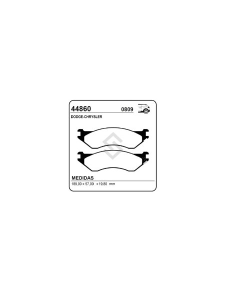 Im Past. Freno Tras. Dodge Ram 2500 / 3500 03/...