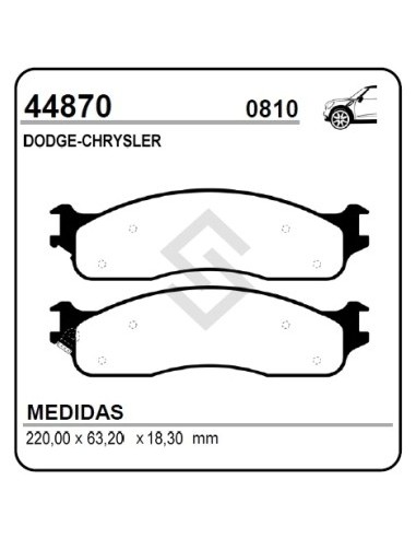 Im Past. Freno Del. Dodge Ram 2500 / Ram 3500 03/...