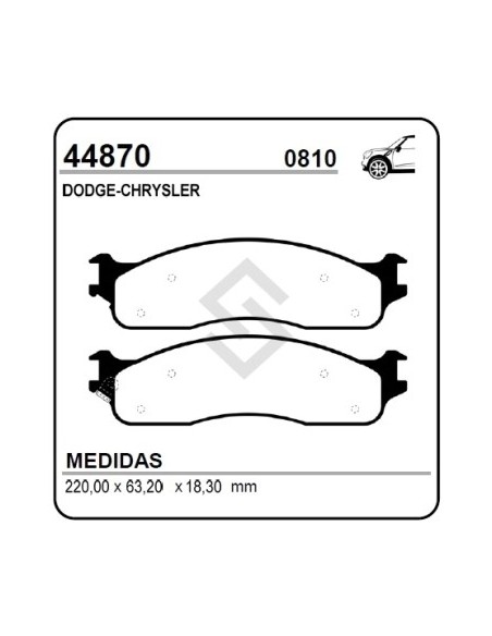 Im Past. Freno Del. Dodge Ram 2500 / Ram 3500 03/...