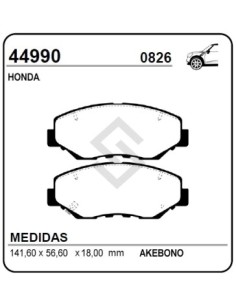 Im Past. Freno Del. Honda Accord Viii / Accord Viii Tourer 03/... / Cr-v Ii 2.0 02/...