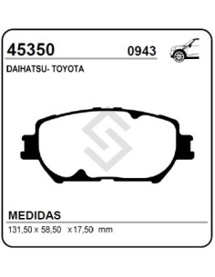 Im Past. Freno Del. Toyota Camry 00/... - Daihatsu Altis 00/...