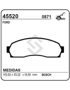 Fd Past. Freno Del. Explorer / Ranger 07/...