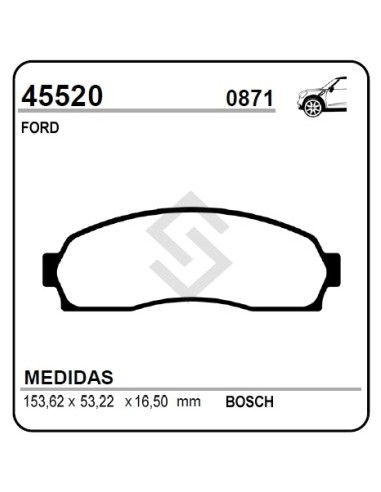 Fd Past. Freno Del. Explorer / Ranger 07/...