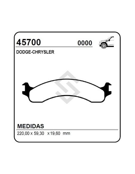 Im Past. Freno Del. Dodge Ram 2500 / Ram 3500 94/...