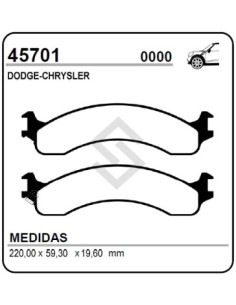 Im Past. Freno Del. Dodge Ram 1500 4wd 00/01 / Ram 2500/3500 00/01 / Ram 2500/3500 4wd 00/...