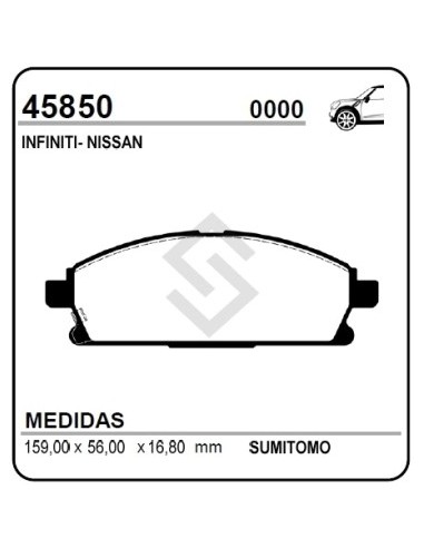 Im Past. Freno Del. Nissan Pathfinder 01/04