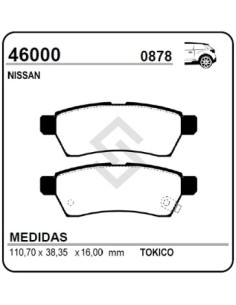 Im Past. Freno Tras. Nissan Frontier 06/... / X-terra 06/...
