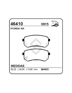Im Past. Freno Tras. Hyundai Atos 04/... - I10 04/... - Kia Picanto 04/... Sportage 2.0 16v 10/...