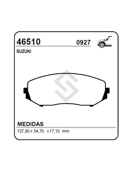 Im Past. Freno Del. Suzuki Grand Vitara Jiii - Xl 7 06/...