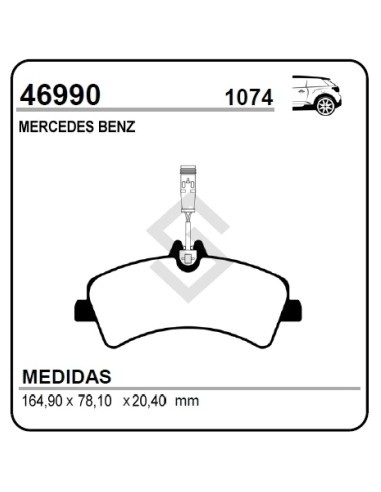Im Past. Freno Tras. Sprinter 515 Ii 12/...